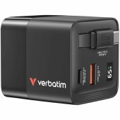 Vggladdare Verbatim 32217 65 W Svart