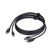 Kabeladapter Startech DU1226-KVM-CABLE Svart 1,8 m