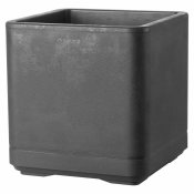 Kruka Deroma Antracitgr 38 x 38 x 39 cm Plast Fyrkantig Kub 38