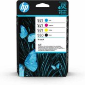Original Blckpatron HP 6ZC65AE Gul Svart Magenta (4 antal)
