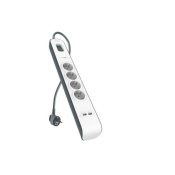 Ellist 4 Tomas-uttag med brytare Belkin BSV401CA2M (2 m)