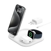 Trdls laddare Belkin WIZ029VFWH Vit