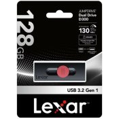 USB-minne Lexar DUAL Svart 128 GB