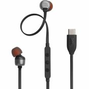 Hrlurar med Mikrofon JBL Tune 310C Svart