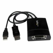Adapter DisplayPort till DVI Startech DP2DVID2             Svart