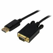 DisplayPort till VGA Adapter Startech DP2VGAMM6B           (1,8