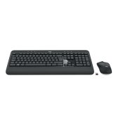 Speltangentbord och mus Logitech MK540 Azerty Franska Vit Svart/