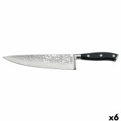 Kockskniv Sabatier Carbon Svart Metall Bakelit (6 antal)