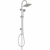 Duschpelare Rousseau Soto Rostfritt stl ABS 150 cm 70 cm