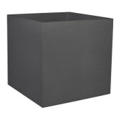 Kruka EDA CF-6540042 Antracitgr Mrkgr Plast Fyrkantig 49,5 x