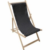 Ednyek Jardin Prive Svart Geometrisk 132 x 55 x 35 cm boktr