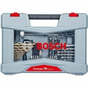 Spolset BOSCH 2608P00234 76 Delar Rostfritt stl Transportfodral