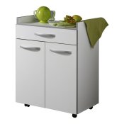 Kksvagn Ekipa Harmony Vit 60 x 44,5 x 81 cm