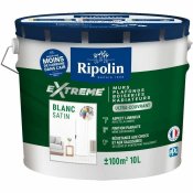 Grundfrg Ripolin Vit Satinfinish 10 L