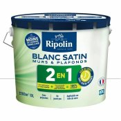 Grundfrg Ripolin Vit Satinfinish 10 L