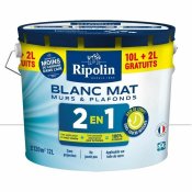 Grundfrg Ripolin Vit Matt 12 L