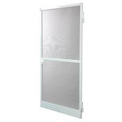 Myggnt Drrar Glasfiber Aluminium Vit (220 x 100 cm)