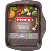 Ugnsplt Pyrex Brun Svart Metall