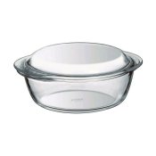 Kastrull med lock Pyrex Transparent 21 L