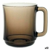 Koppar Duralex Lys Stapelbara Brun 310 ml (12 antal)