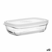 Lunchlda Duralex FreshBox Transparent 15 x 10 x 4 cm (12 antal)