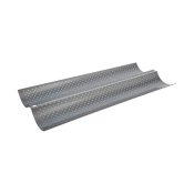 Baguetteplt 5five Simply Smart Silvrig Aluminium Kromad 38 x 16