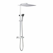Duschpelare Oceanic Rostfritt stl ABS 40 x 40 cm