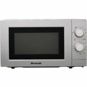 Mikrovgsugnen Brandt 700 W 20 L Silvrig 700 W 20 L