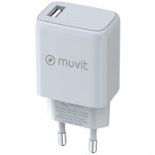 Vggladdare Muvit MCACC0002 15 W Vit