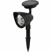 Solcellslampa Galix Svart Plast  19,5 cm