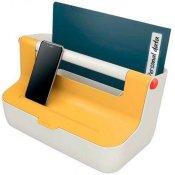 Frvaringslda Leitz Cosy Gul ABS 21,4 x 19,6 x 36,7 cm Brhandt