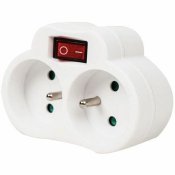 Ellist 2 Tomas-uttag med brytare GAO 3680 W