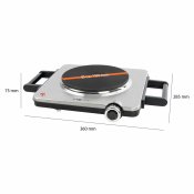 Elektrisk vrmeplatta Clatronic EKP 3788 1500 W