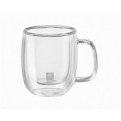 Set med 2 kaffekoppar Zwilling 39500-110 Borosilikatglas 80 ml T