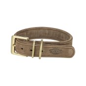 Hundhalsband Trixie Pure Brun S-M 31-37 cm