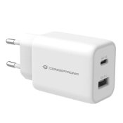 Vggladdare Conceptronic 120549003101 Vit 33 W