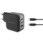 Vggladdare Conceptronic 120550703101 Svart 67 W