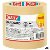 Maskeringstejp TESA STANDARD Gul Papper 50 mm x 50 m 2 Delar (18