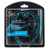 Hrlurar med Mikrofon Epos PC8 Svart