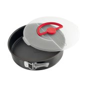 Avtagbar form Dr. Oetker Svart Stl Plast  26 cm  26 x 6,5 cm