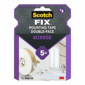 Dubbelsidig Tejp Scotch 19 mm x 5 m Transparent Speglar
