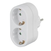 Plugg adapter Hama 00108876 Vit 3680 W 250 V