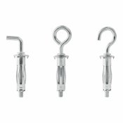 Set med krokar, gonbultar och hngare Rapid  11 x 37 mm Expans