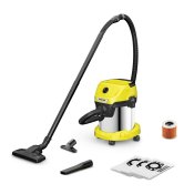 Vt- och torrdammsugare Krcher WD 3 S 1000 W 15 L