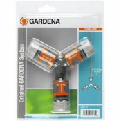 Slanganslutning Gardena 18287-20  15 mm 1/2" Trippel Bevattning
