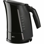 Vattenkokare med LED -ljus Braun WK300 Svart Plast 2200 W 1,7 L