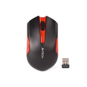 Trdls Mus A4 Tech G3-200N Svart/Rd