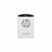 USB-minne HP HPFD222W-64 Silvrig Metall 64 GB