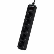 Frgreningslist 5 Tomas med Brytare Cyberpower B0520SC0-DE (1,8