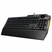 Gaming Tangentbord/ OR: Speltangentbord Asus TUF Gaming K1 Qwert